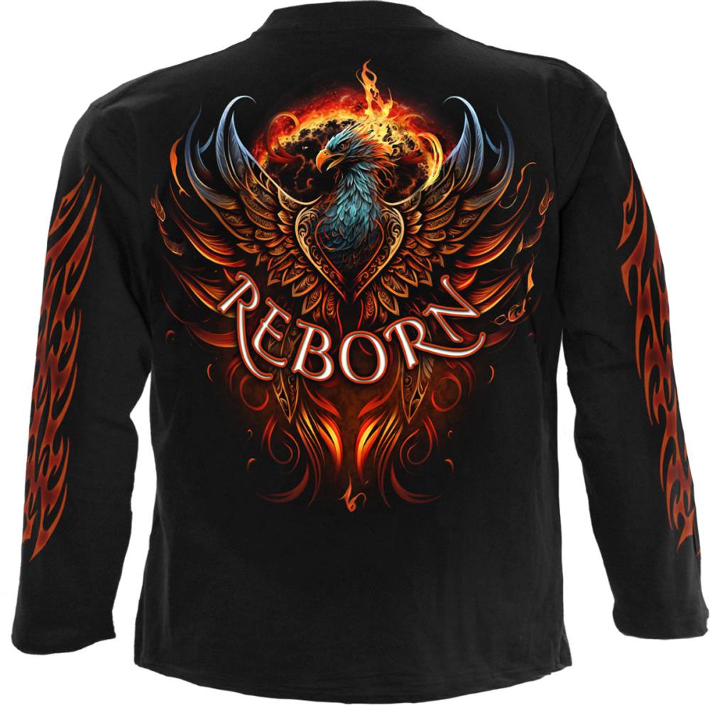 Spiral - Ashes Reborn Lange ärmel top - Schwarz